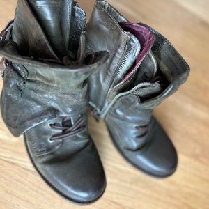 Green AS 98 boots.  Good condition.  European sized 38.  Fits like a US 7.5.